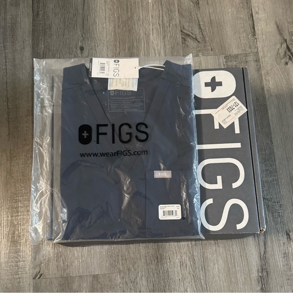 FIGS Dark Sky Catarina Scrub Top